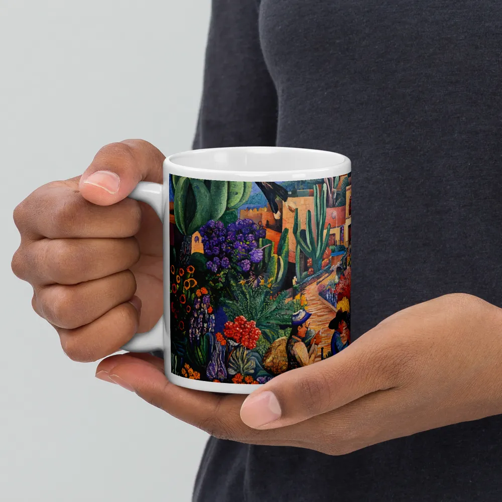 A Mosaic Journey Through Colorful Landscapes | Mugs | Multiple Sizes & Colors