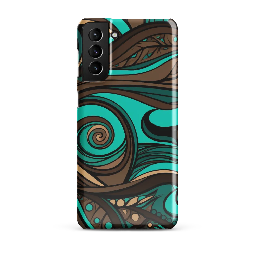 Fluctuating Currents | Phone Case |  S21 Plus | Snap Case | Glossy