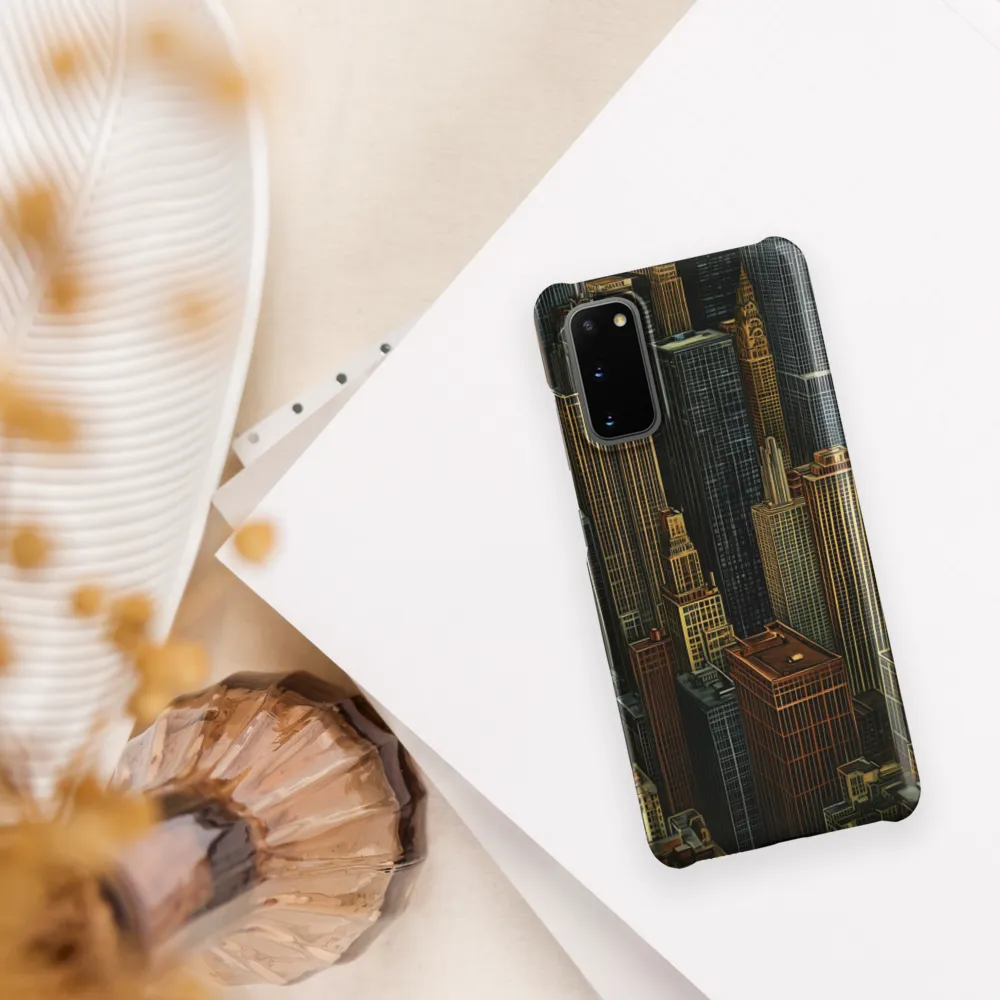 Urban Elegance: A Golden Cityscape
