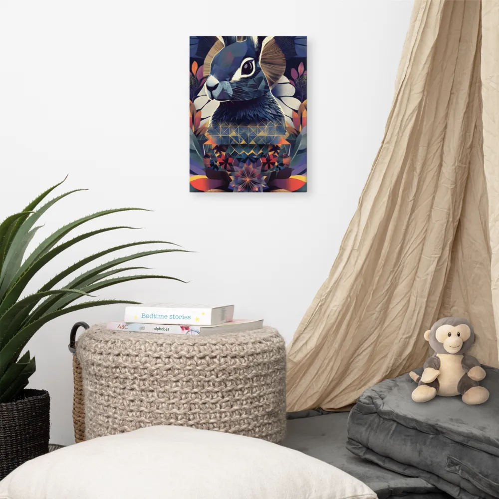Ethereal Bunny: A Geometric Wonderland