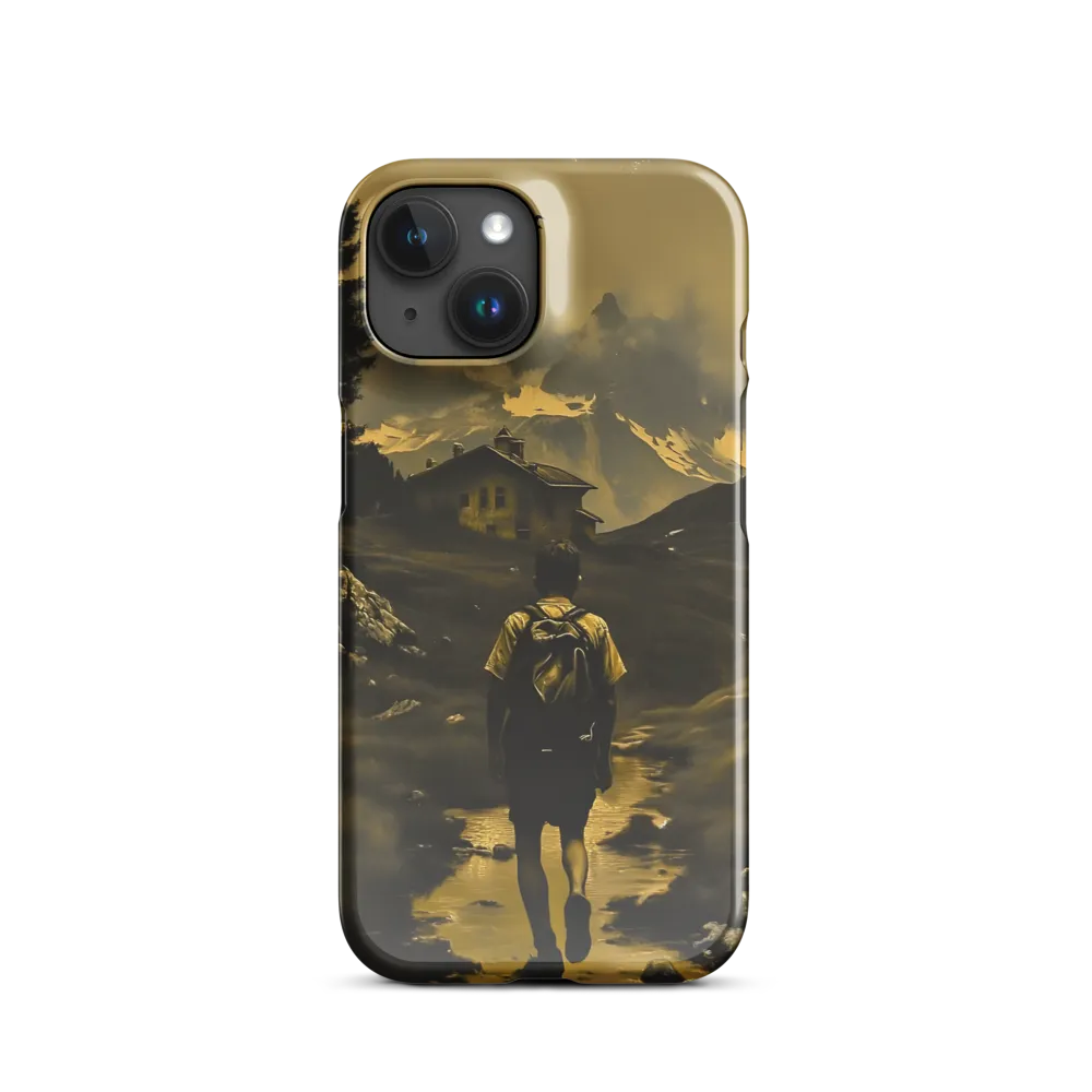 Journey Through Golden Peaks | Phone Case |  15 | Snap Case | Glossy