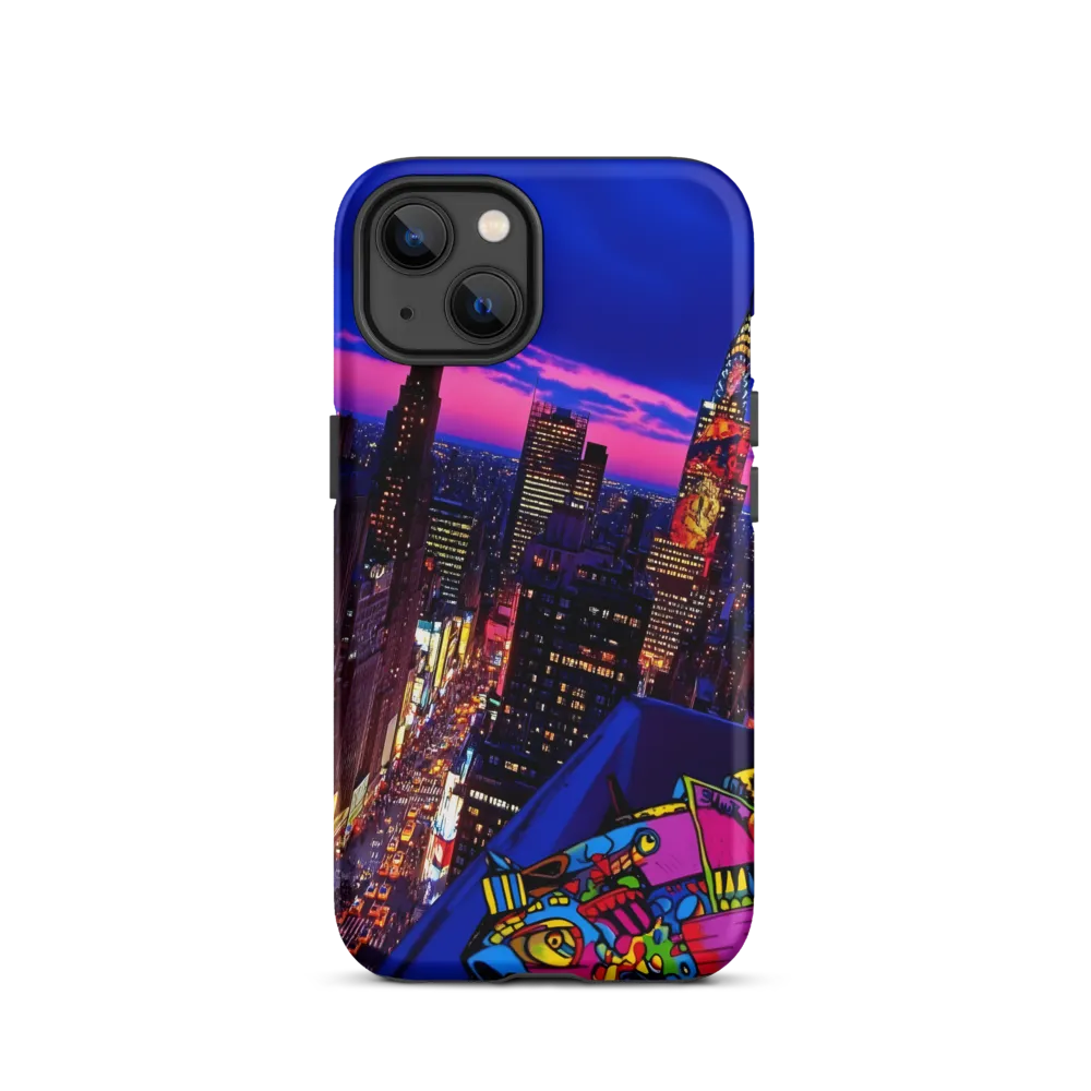 Neon Twilight: A City in Vibrance