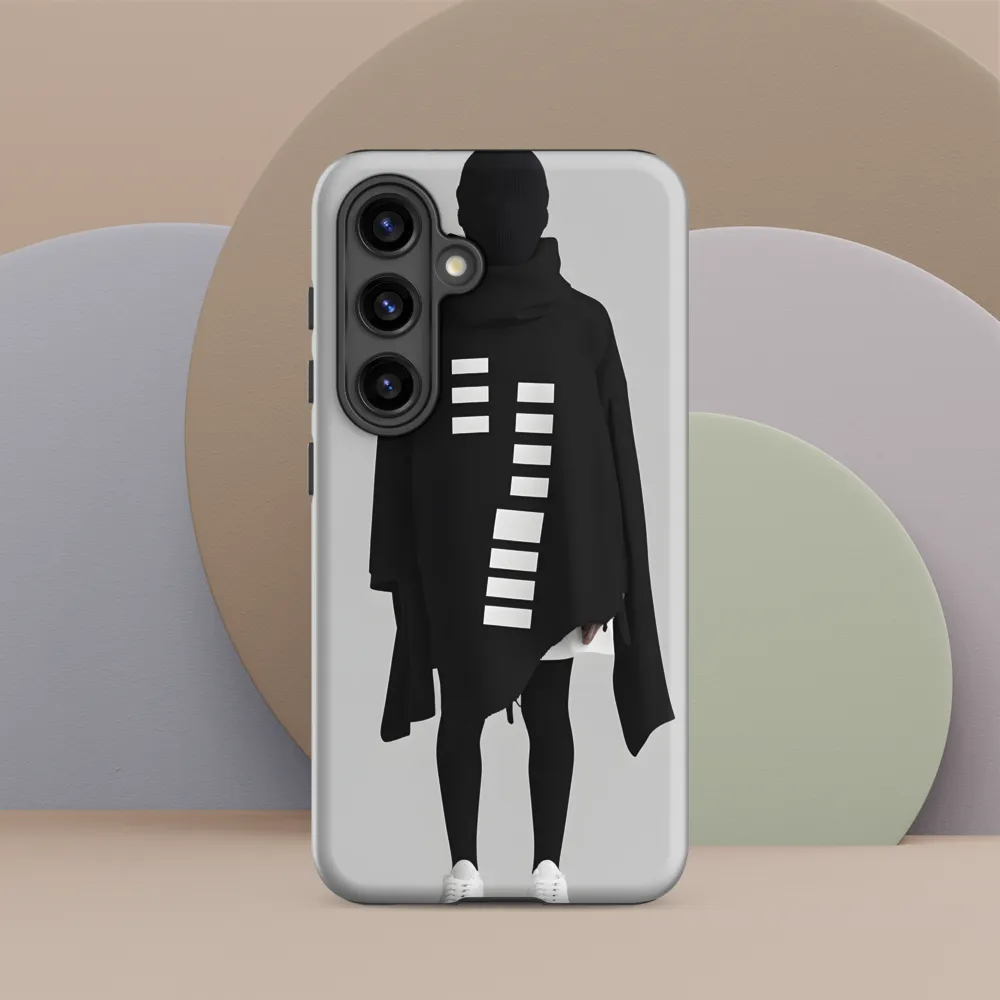 Enigmatic Layers: A Study in Minimalist Fashion