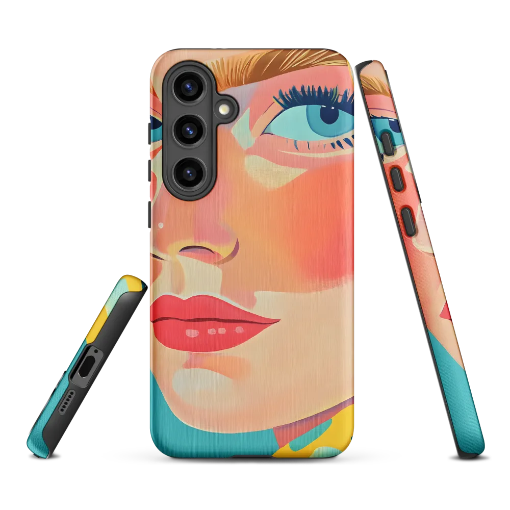 Vibrant Elegance: A Pop Art Portrait