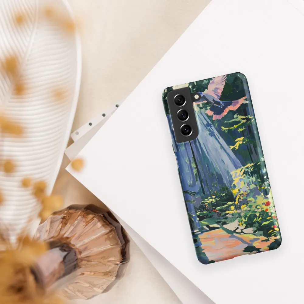 Flight of Light: A Serene Forest