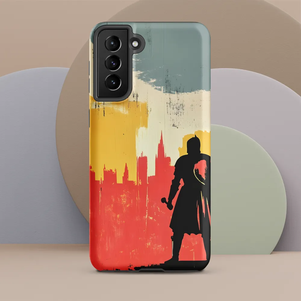 Hero in the Urban Dawn | Phone Case |  S21 Plus | Tough Case | Matte