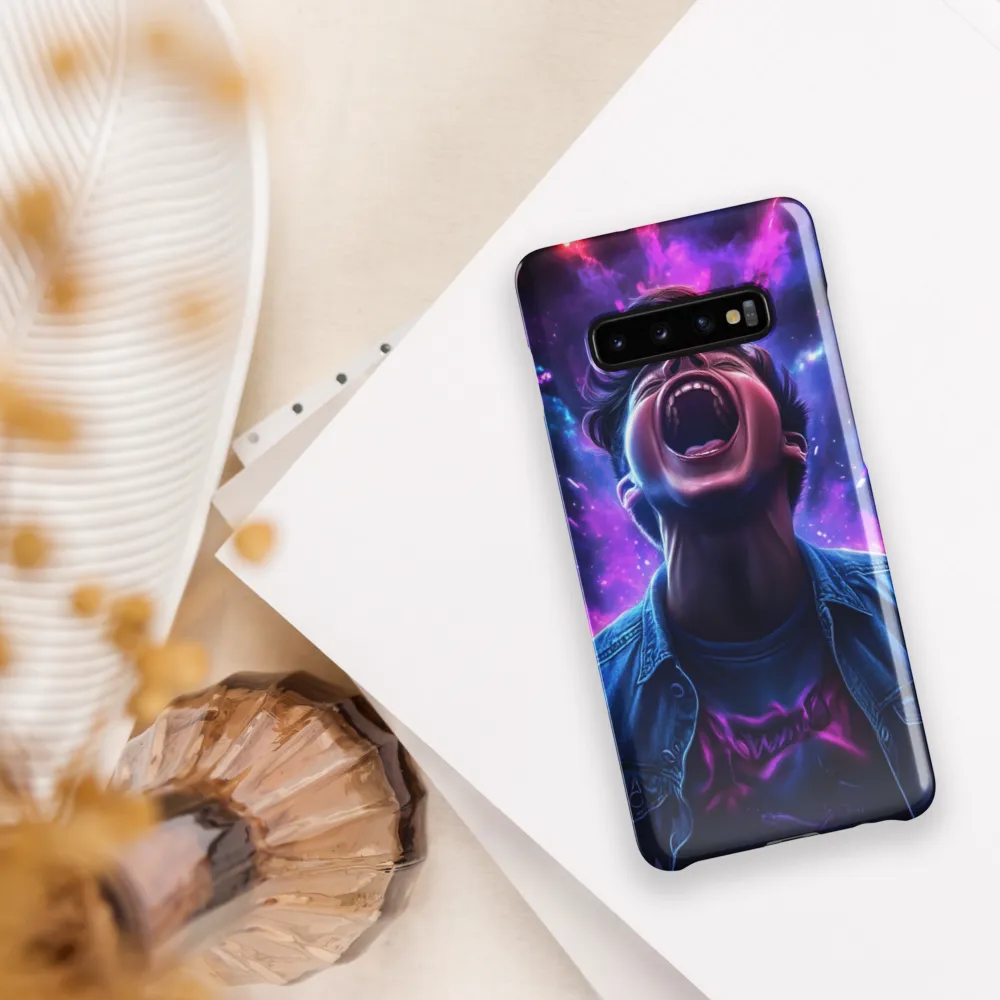 Cosmic Scream | Phone Case |  S10 Plus | Snap Case | Glossy