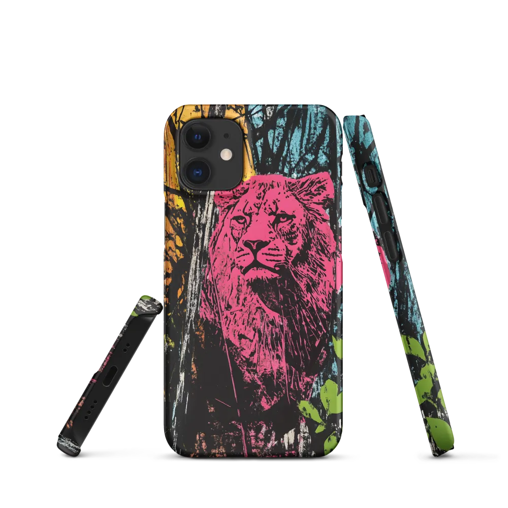 Fierce Vibrance: The Pink Lion