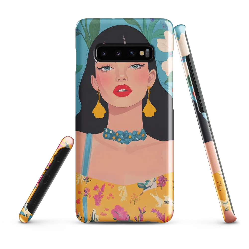 Blooming Confidence | Phone Case |  S10 Plus | Snap Case | Glossy