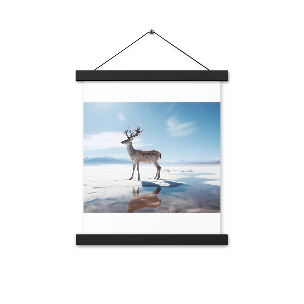 Majesty in Reflection | Poster With Black Wood Hanger | 11″×14″