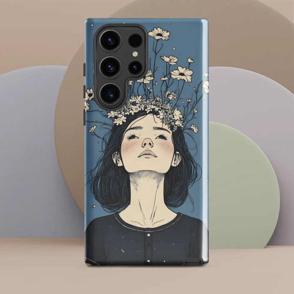 Floral Serenity: A Portrait of Tranquility
