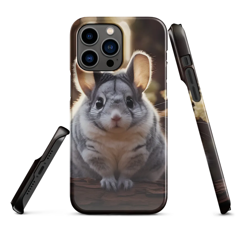 Curious Chinchilla in the Forest