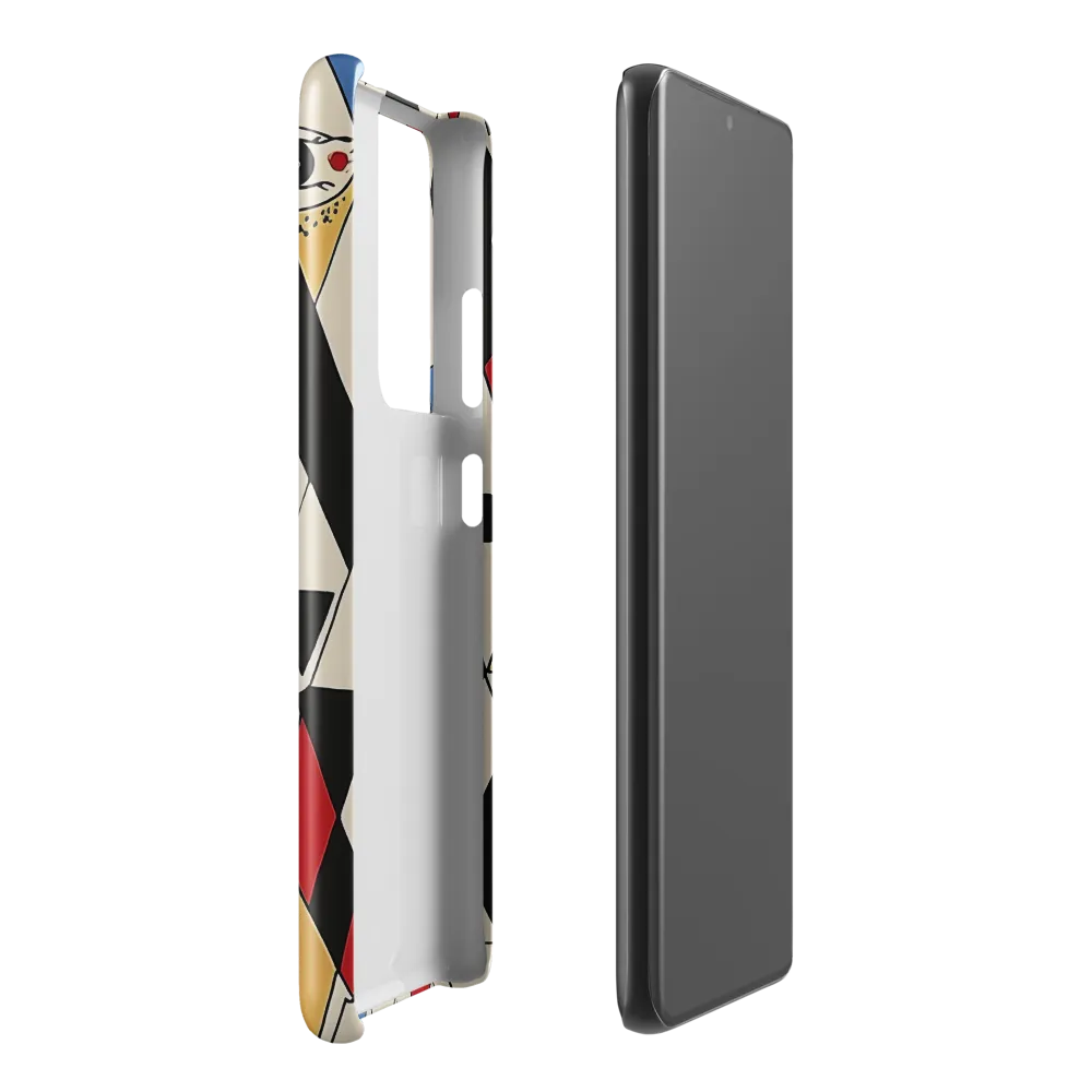 Dynamic Geometric Symphony | Phone Case |  S21 Ultra | Snap Case | Glossy