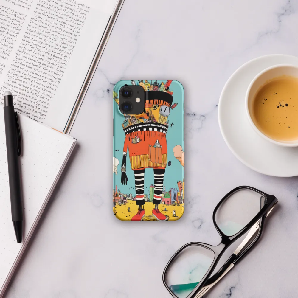 Urban Fantasia: A Whimsical Encounter | Phone Case |  12 Mini | Snap Case | Matte