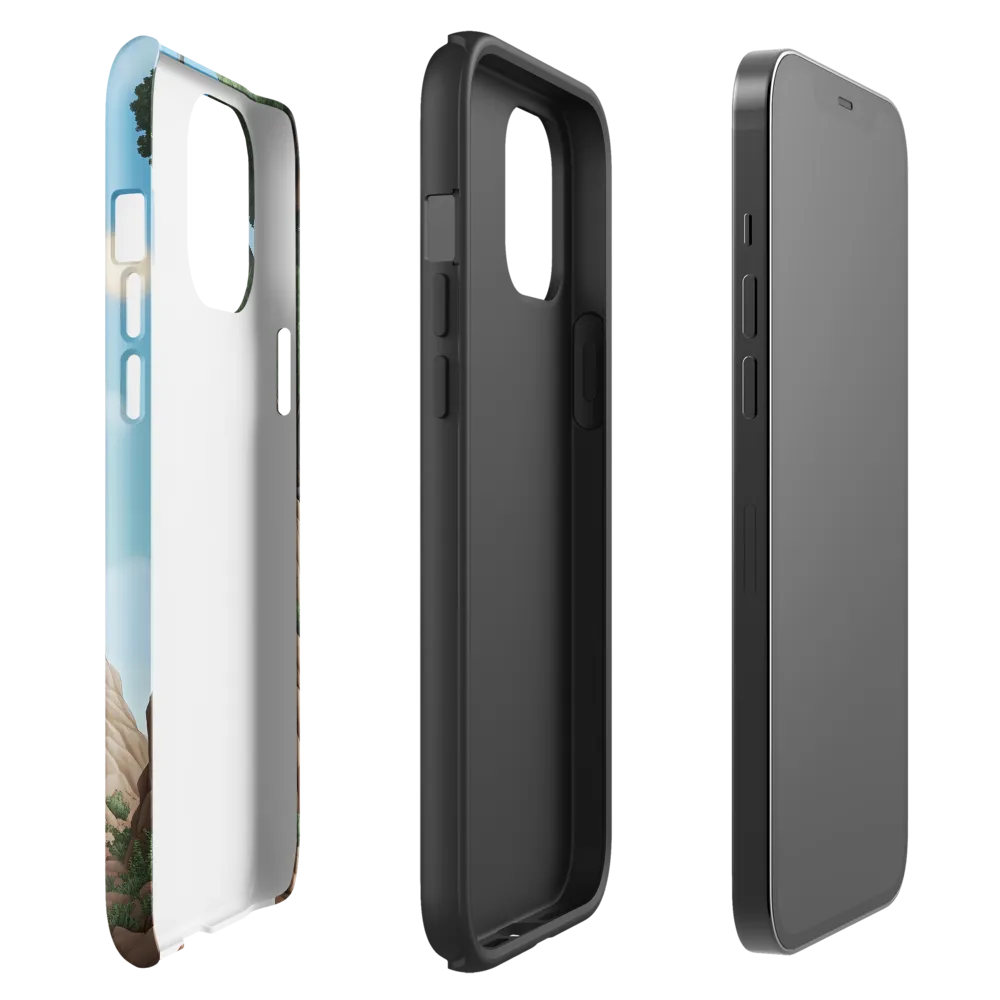 The Descent into Technological Abyss | Phone Case |  12 Pro Max | Tough Case | Glossy