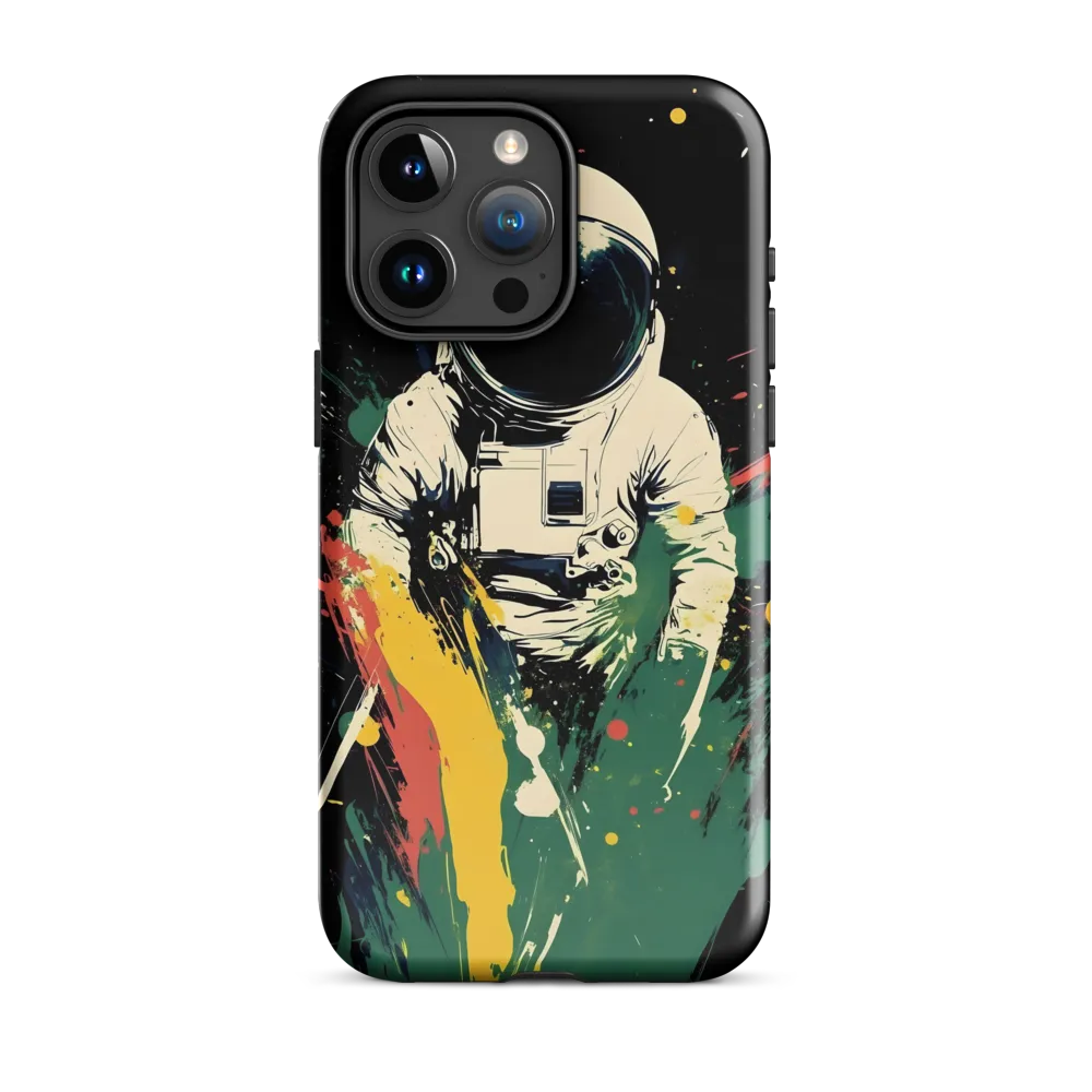 Cosmic Splash: The Astronaut's Journey