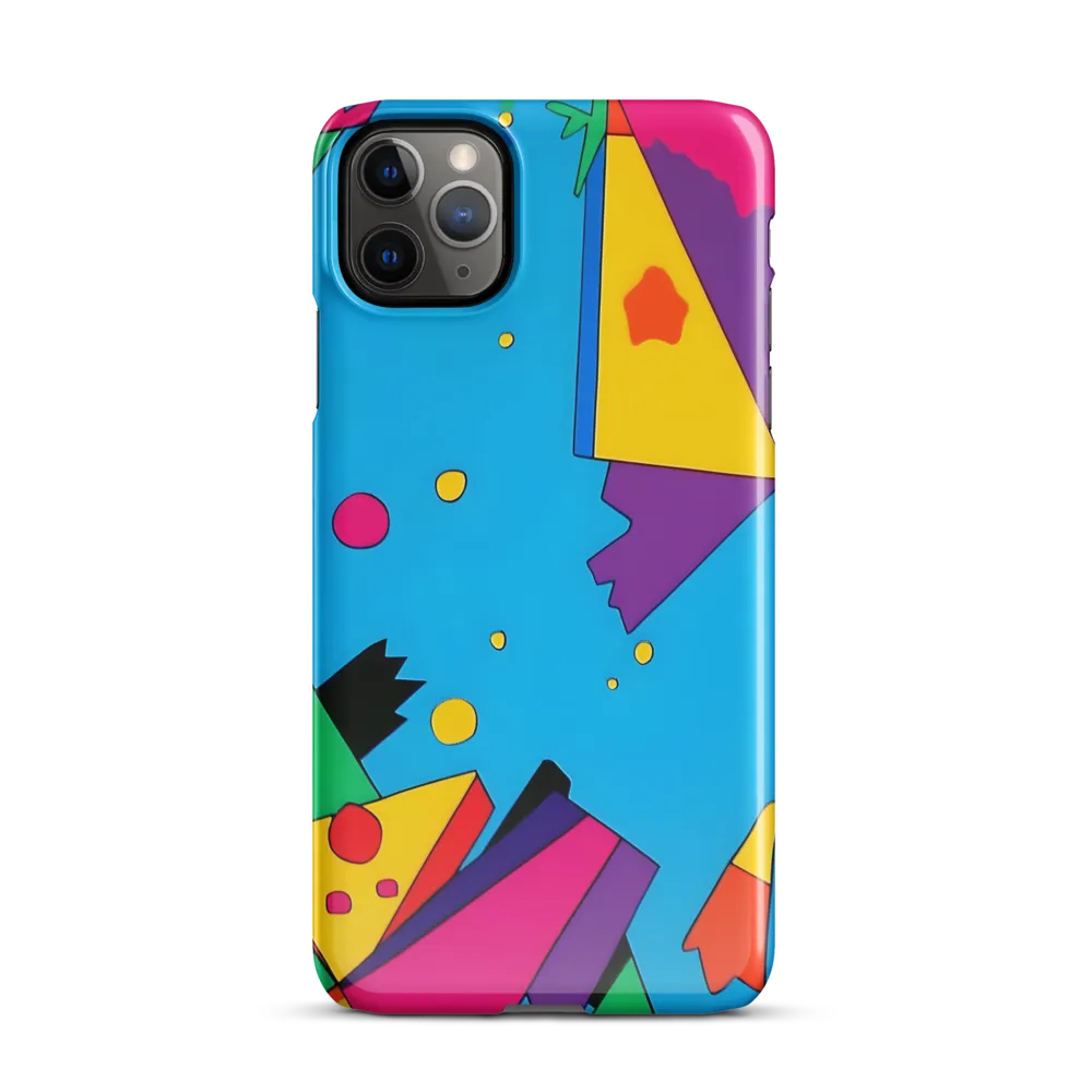 Colorful Geometric Playfulness | Phone Case |  11 Pro Max | Snap Case | Glossy