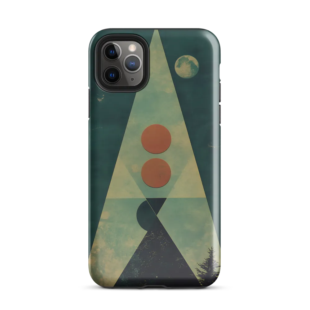 Geometric Harmony in Nature | Phone Case |  11 Pro Max | Tough Case | Glossy