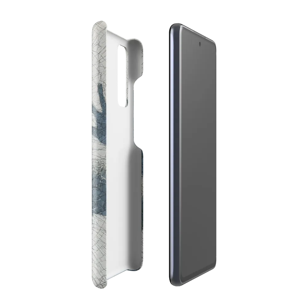 Breaking Free: An Expression of Anguish | Phone Case |  S20 FE | Snap Case | Glossy