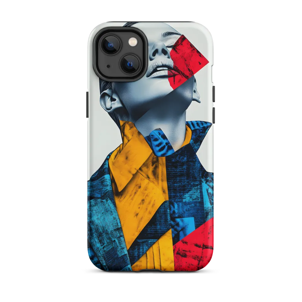 Fragmented Confidence: A Surreal Fashion Portrait
