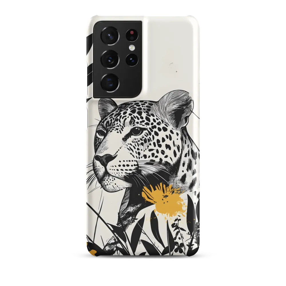 Majestic Leopard Amongst Flora