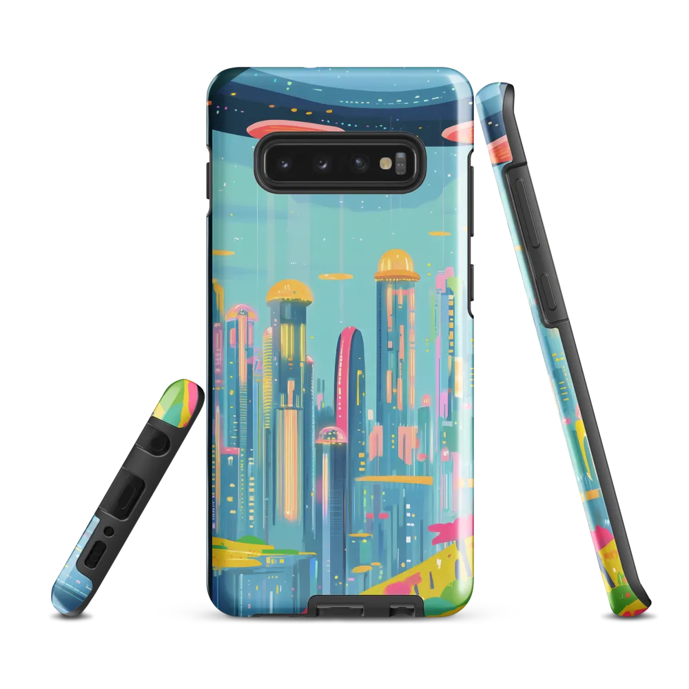 Whispers of a Futuristic Dream | Phone Case |  S10 Plus | Tough Case | Glossy