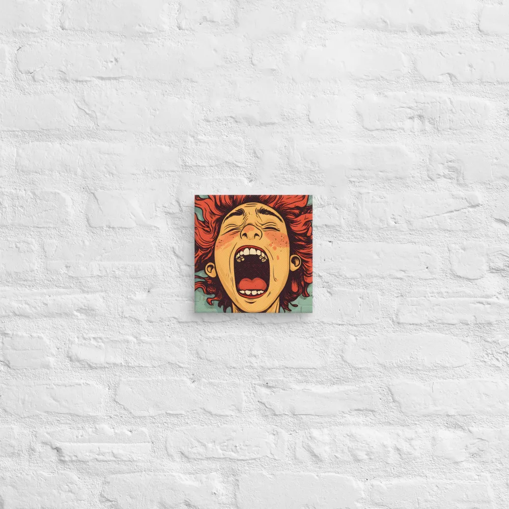 Fury Unleashed | Canvas | 8″×8″