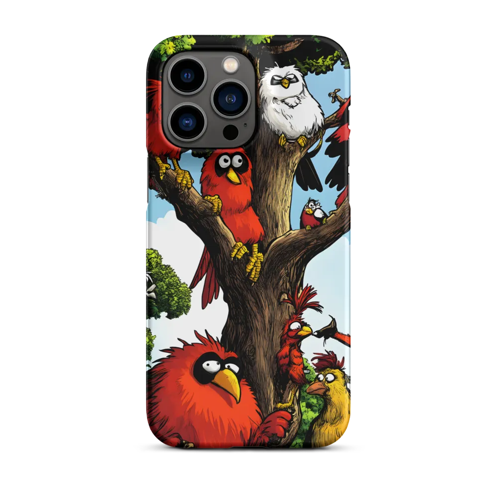 Whimsical Avian Gathering