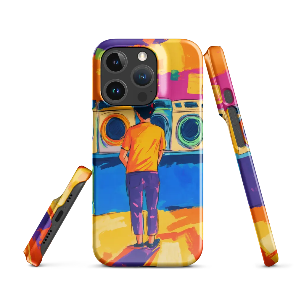 Laundry Day: A Vivid Contemplation | Phone Case |  16 Pro | Snap Case | Glossy