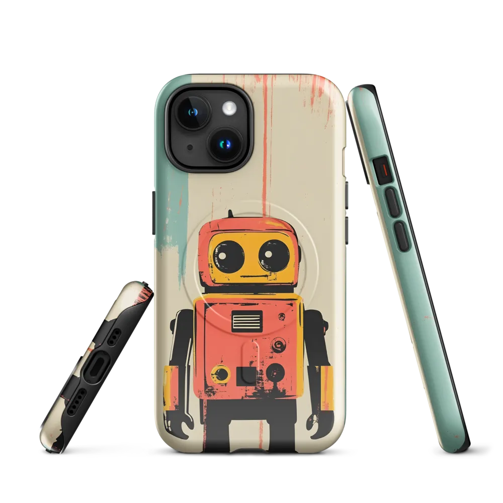 Retro Robot Charm