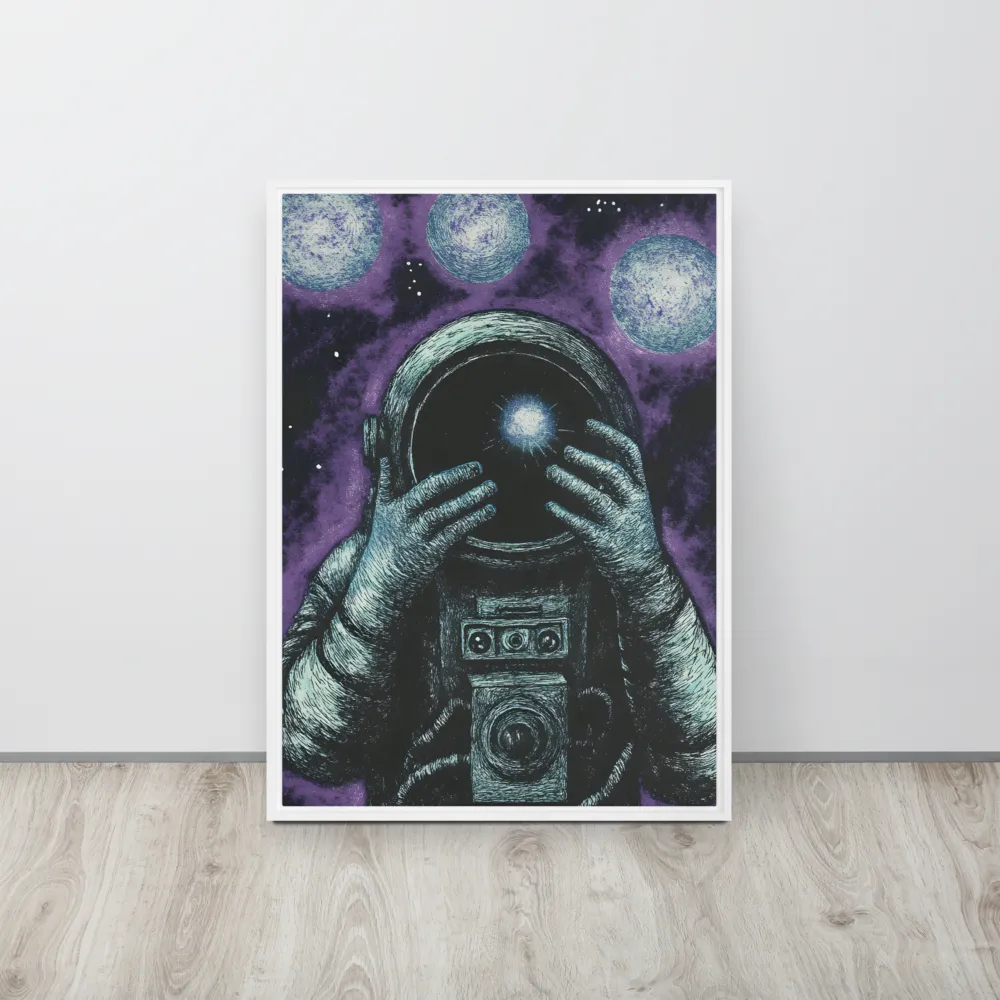 Beyond the Stars | Canvas with White Frame | 20″×28″