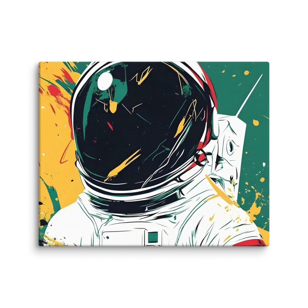 Galactic Explorer: A Modern Odyssey | Canvas | 8″×10″