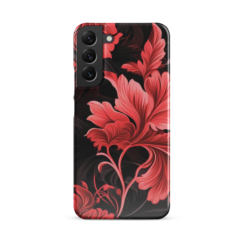 Tropical Elegance in Red
