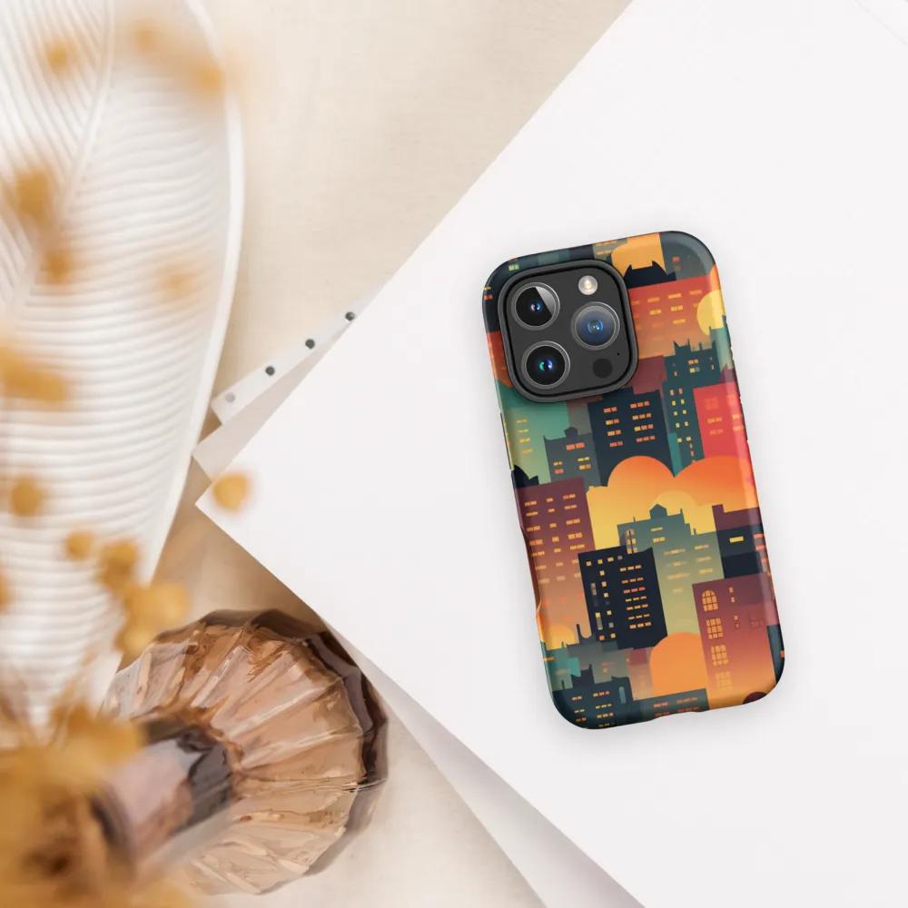 Twilight in the Concrete Jungle | Phone Case |  16 Pro | Tough Case | Matte