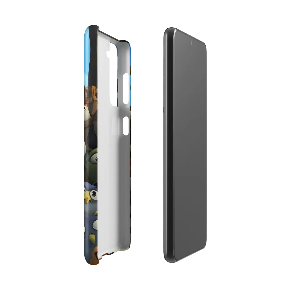 The Gathering of Owls | Phone Case |  S21 | Snap Case | Matte