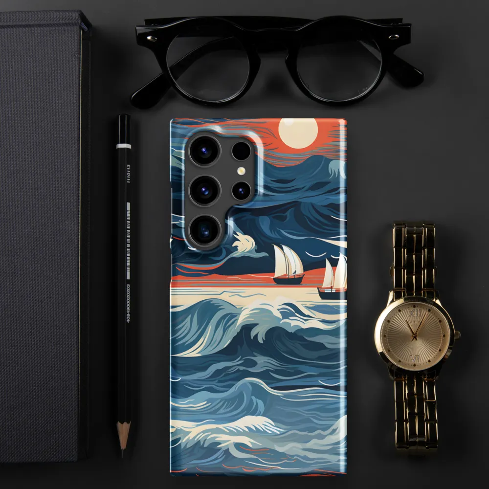 Ocean Whispers: A Voyage at Dusk