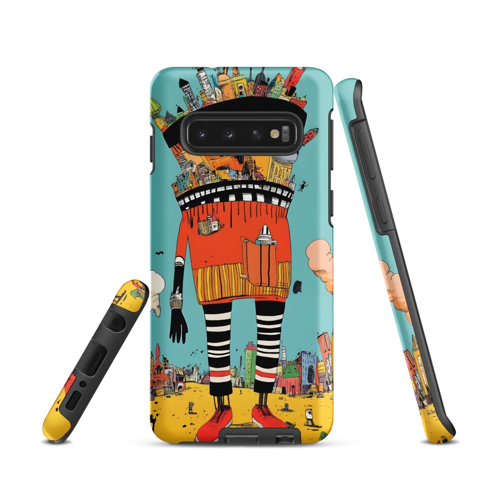 Urban Fantasia: A Whimsical Encounter | Phone Case |  S10 | Tough Case | Matte