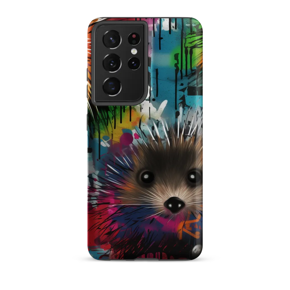 Whimsical Hedgehogs in a Kaleidoscopic Wonderland