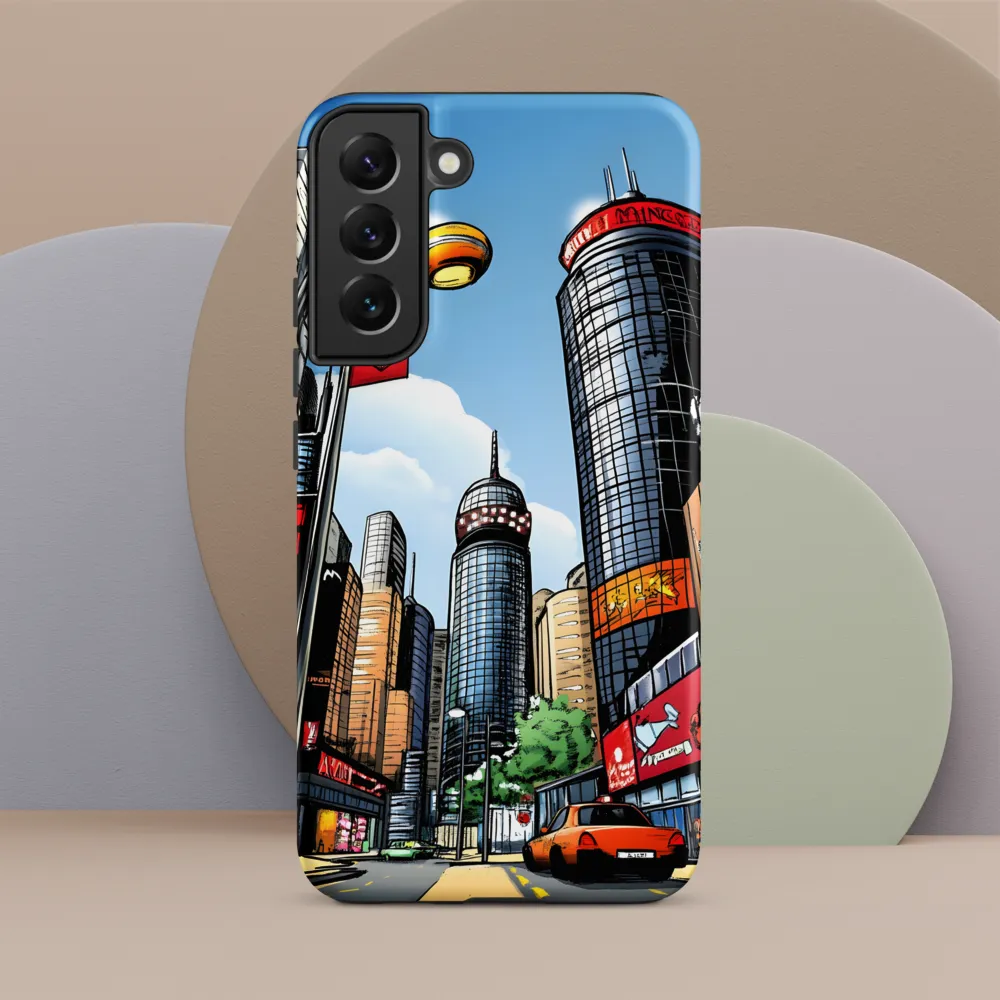 Urban Pulse: A Comic Cityscape