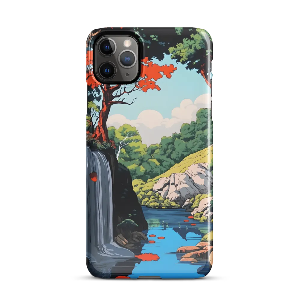 Elysian Cascade | Phone Case |  11 Pro Max | Snap Case | Glossy