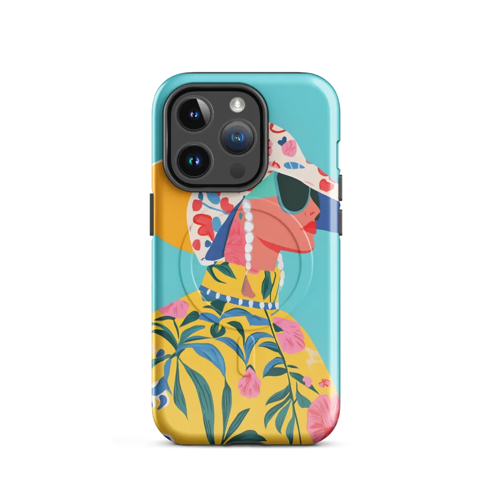 Tropical Confidence: A Fashion Portrait