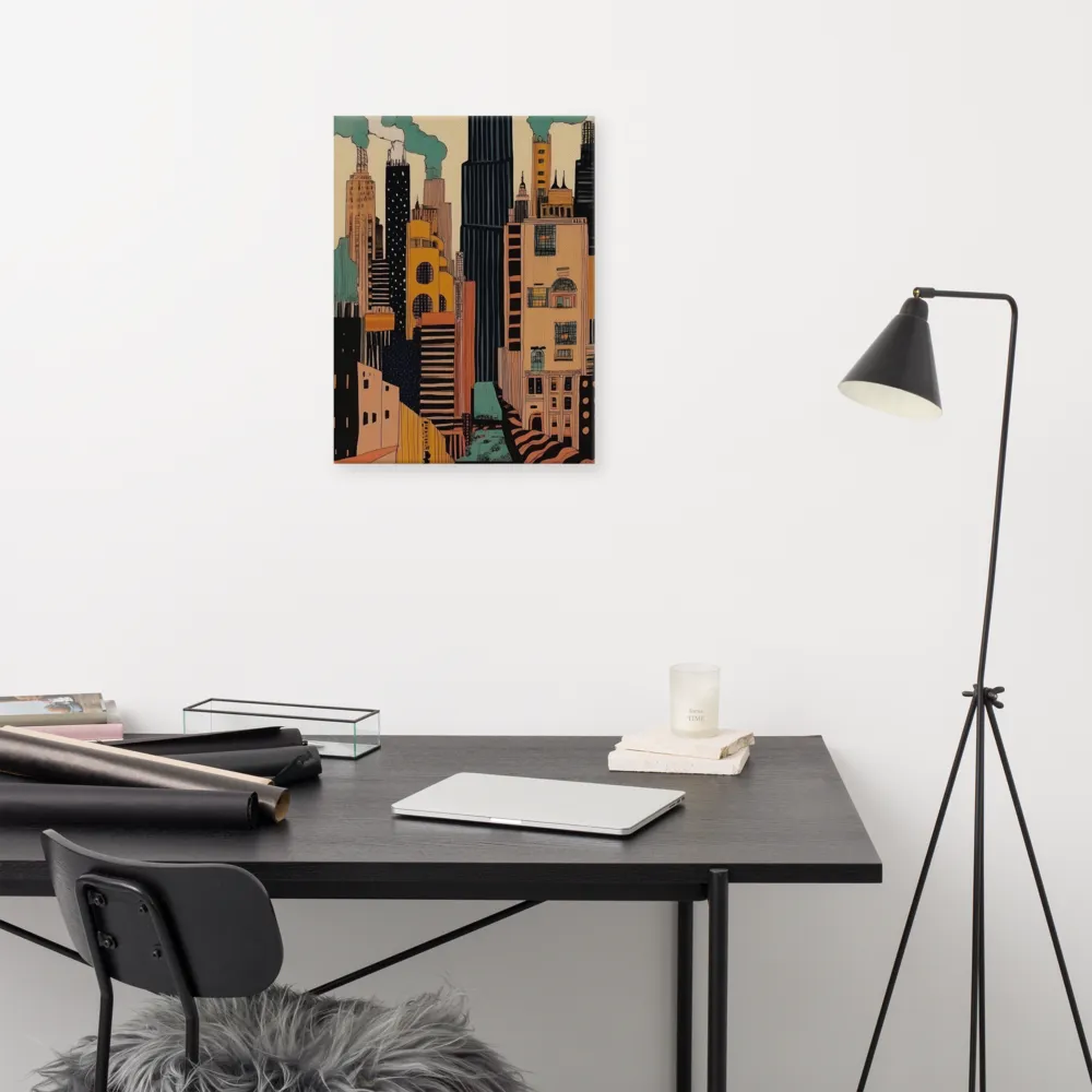 Urban Symphony in Ink