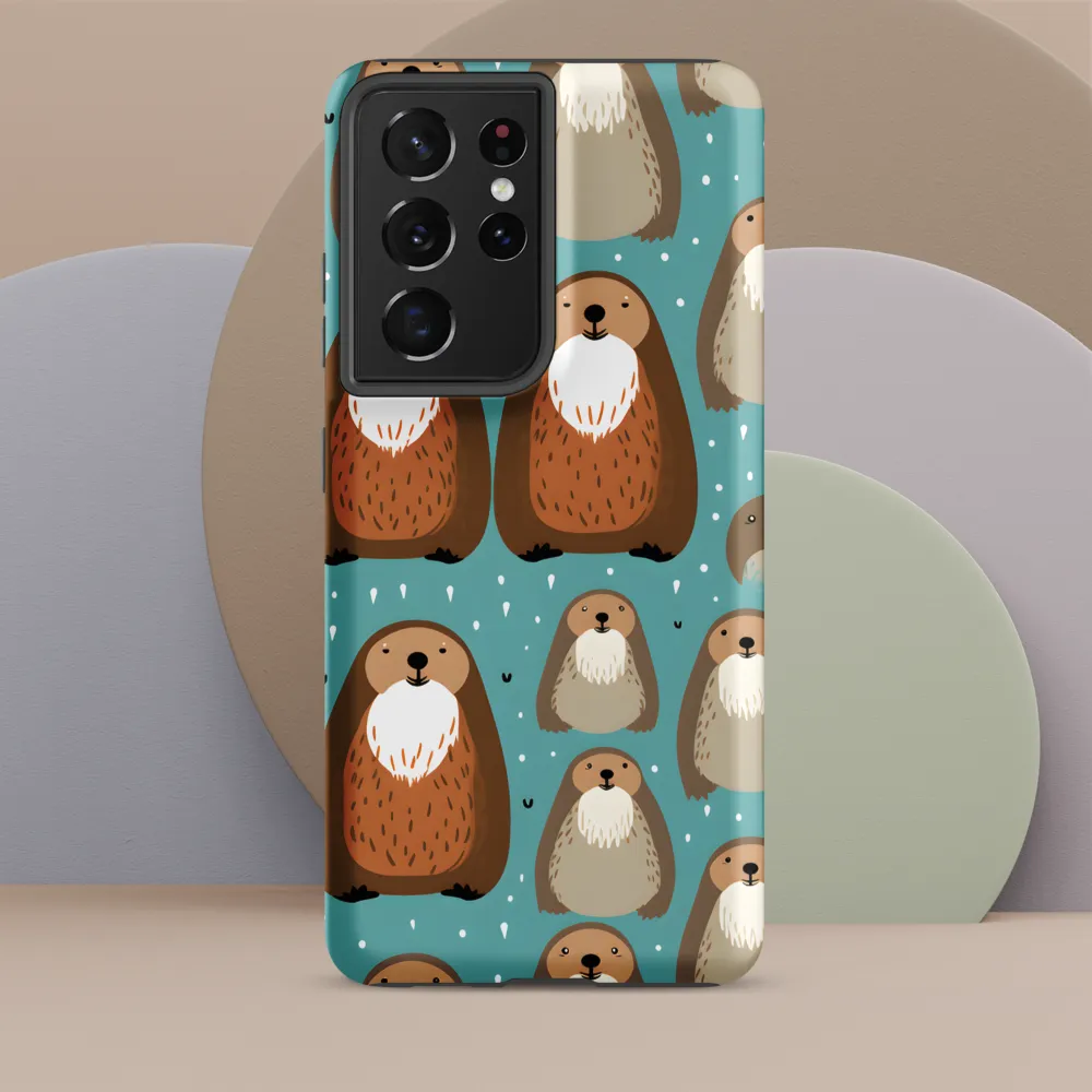 Whimsical Otter Pattern