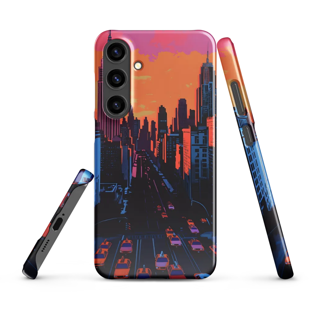 Sunset Over Skyscrapers