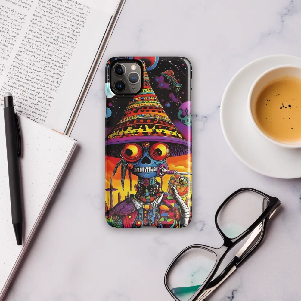 Cosmic Skeleton: A Journey Beyond | Phone Case |  11 Pro Max | Snap Case | Glossy