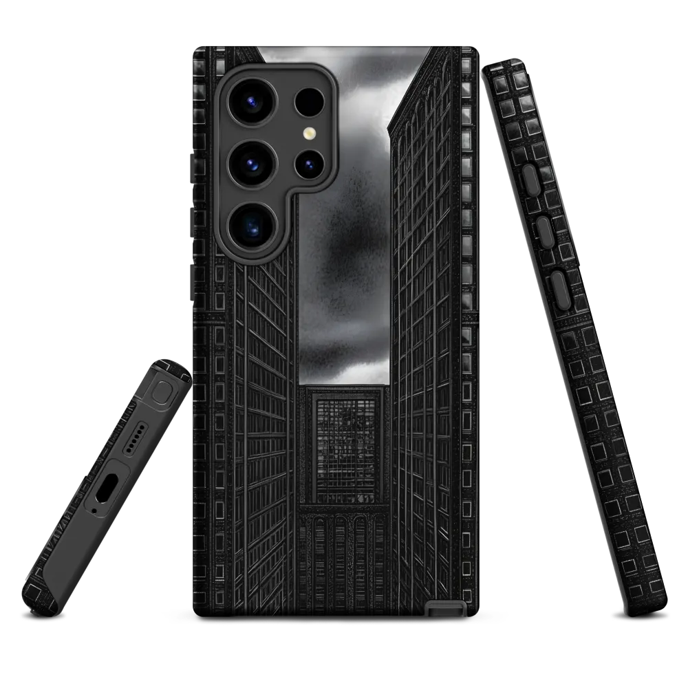 Between Towers: An Urban Reflection | Phone Case |  S24 Ultra | Tough Case | Matte