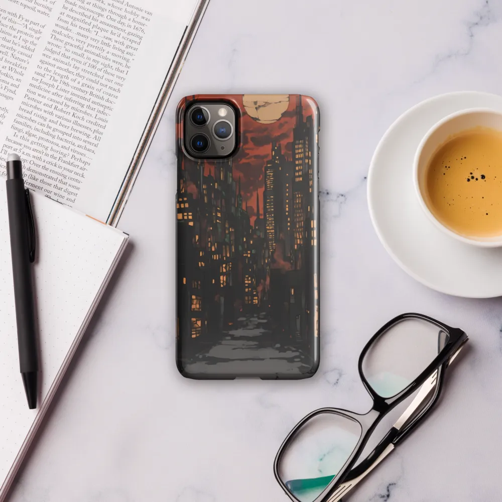 City of Shadows: An Urban Nocturne | Phone Case |  11 Pro Max | Snap Case | Glossy