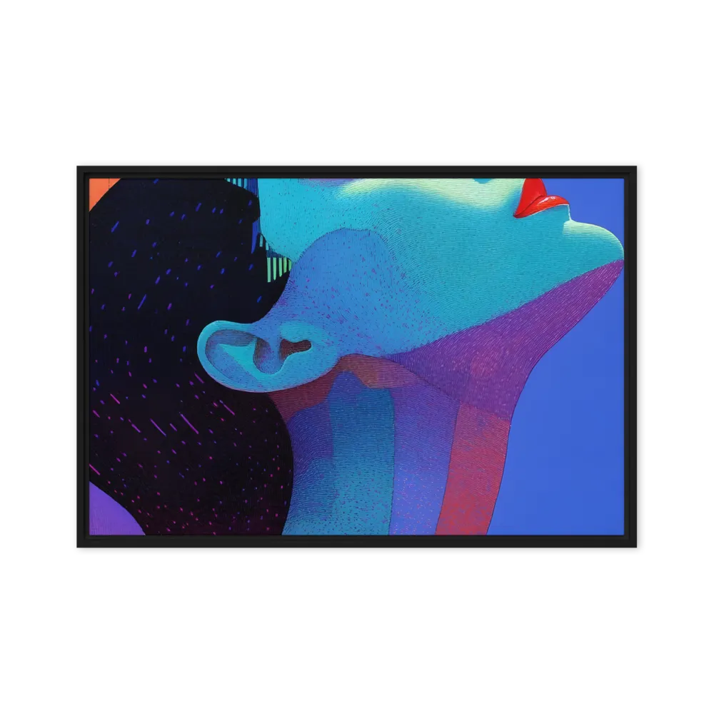 Ethereal Reverie | Canvas with Black Frame | 24″×36″