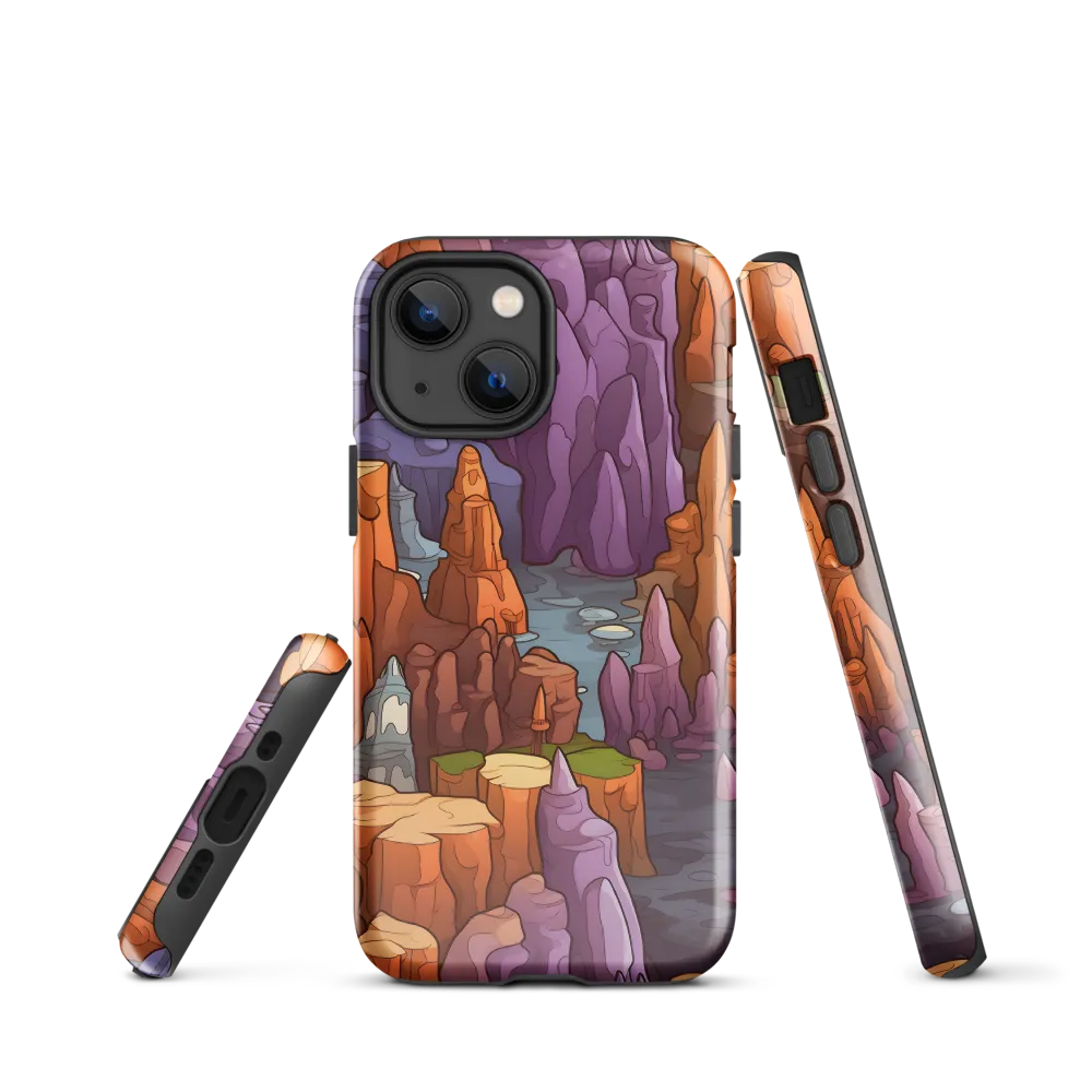 Vibrant Rockscape: A Digital Odyssey