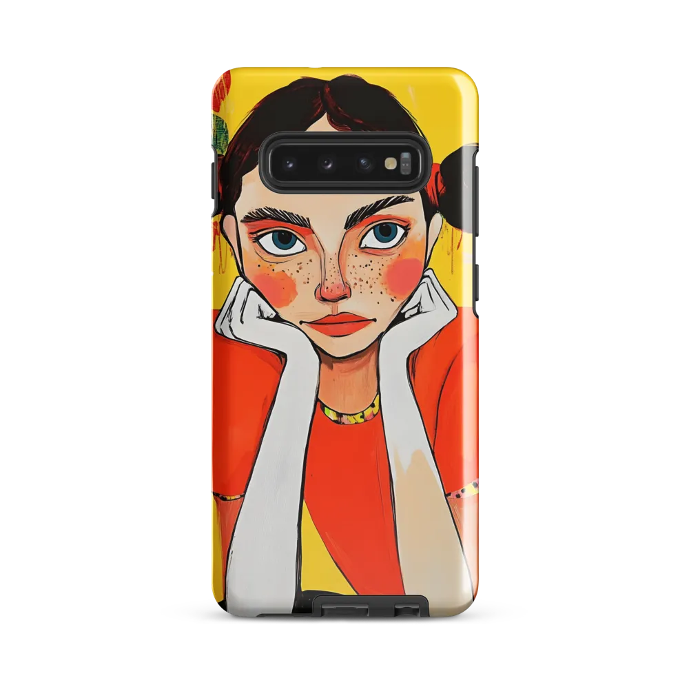 Thoughtful Whimsy | Phone Case |  S10 Plus | Tough Case | Glossy